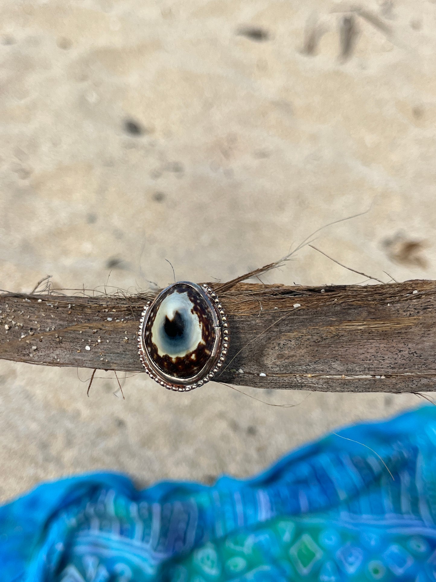 Mavericks Beach Art Deco Statement Ring