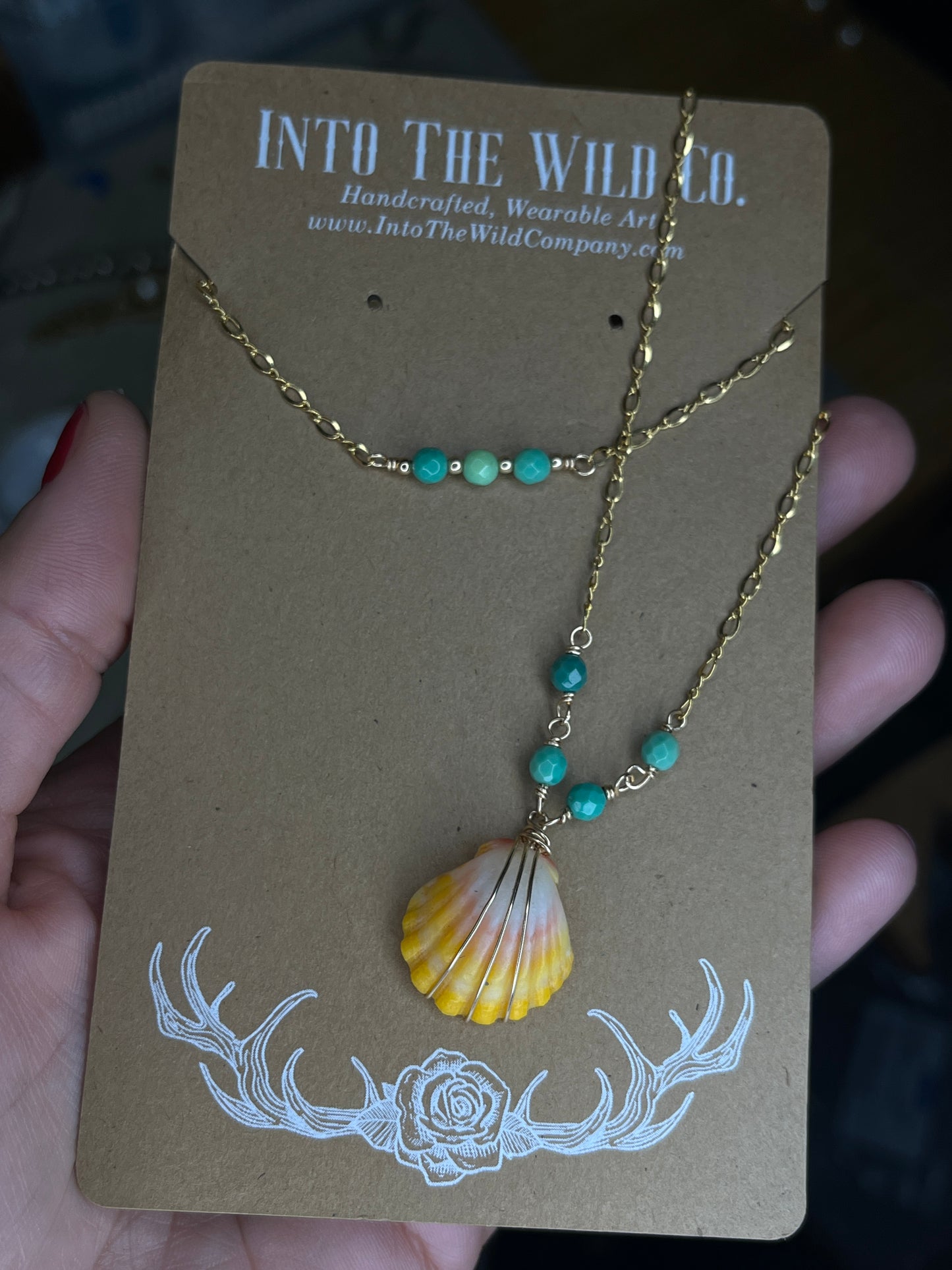 Sunrise Shell x Opal Set