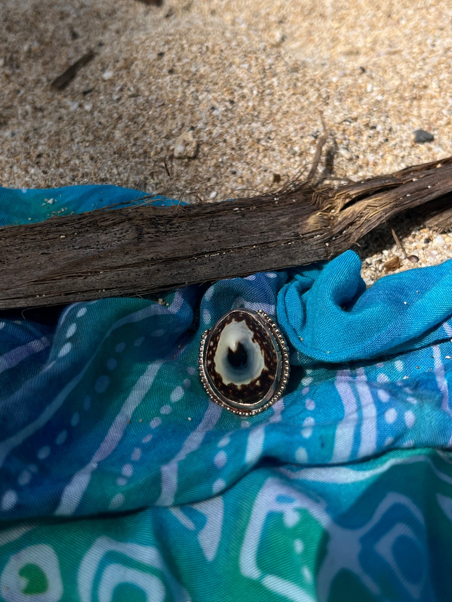 Mavericks Beach Art Deco Statement Ring