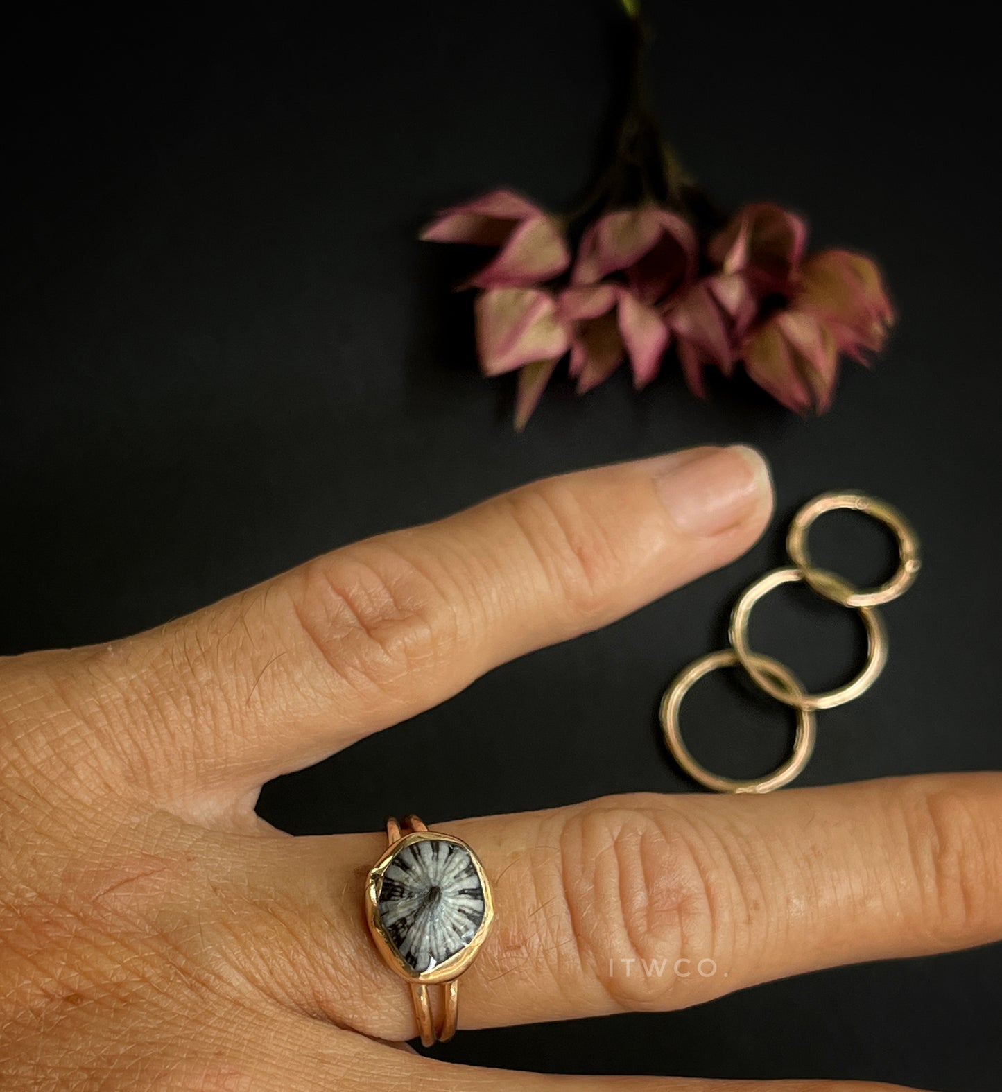 Double Band Limpet Ring MTO