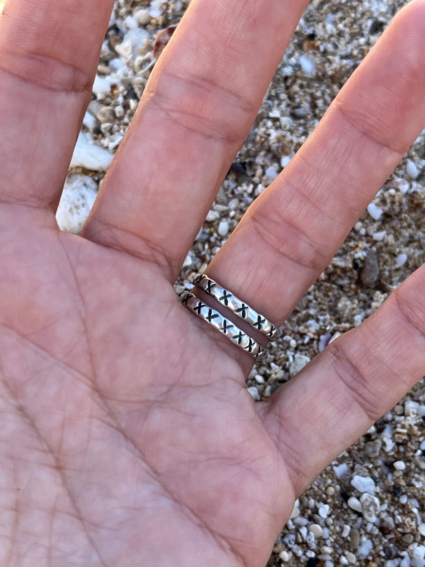 Periwinkle Mermaid Tear Ring