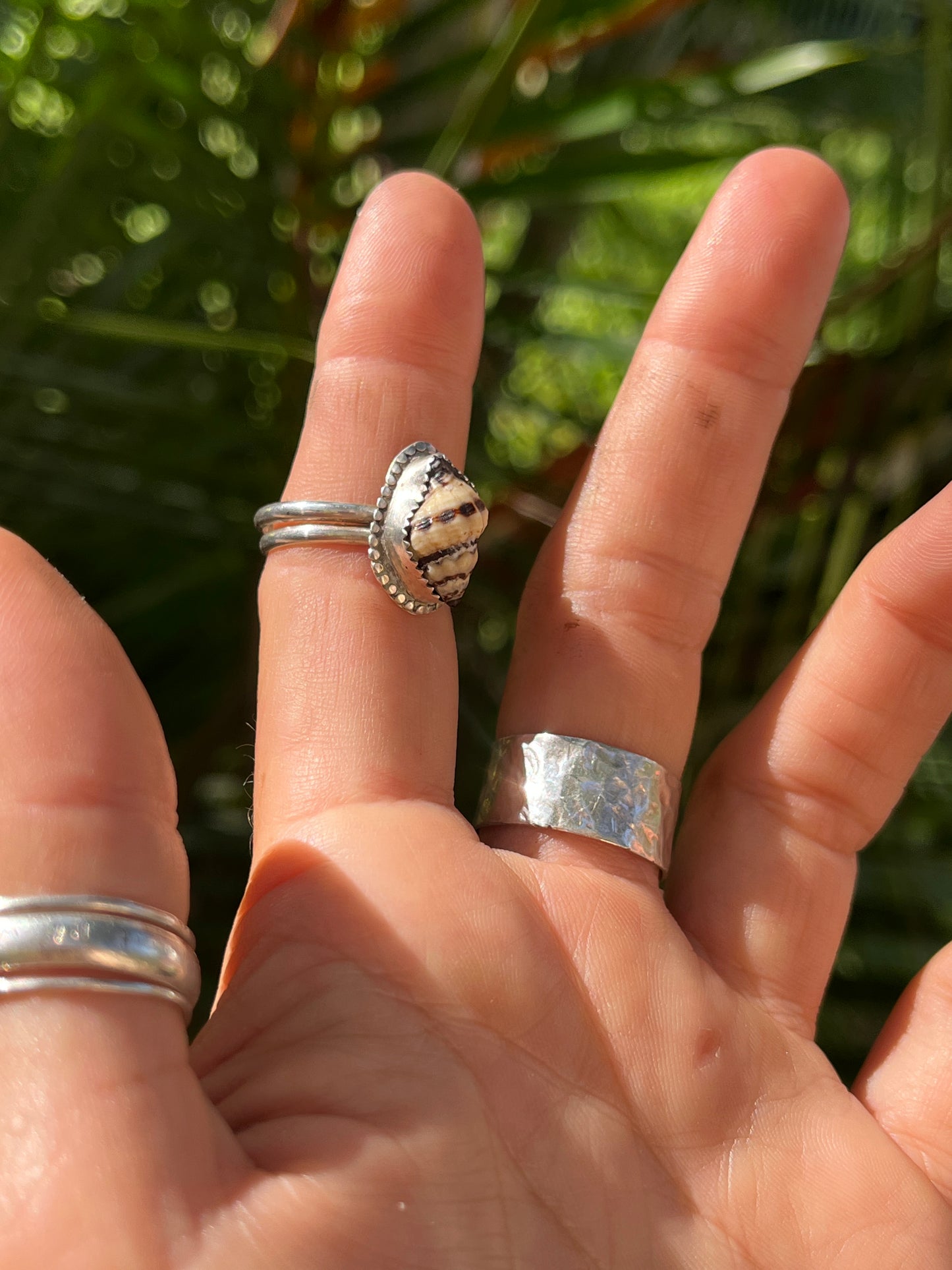 Baby Hawaiian Conch Shell Ring
