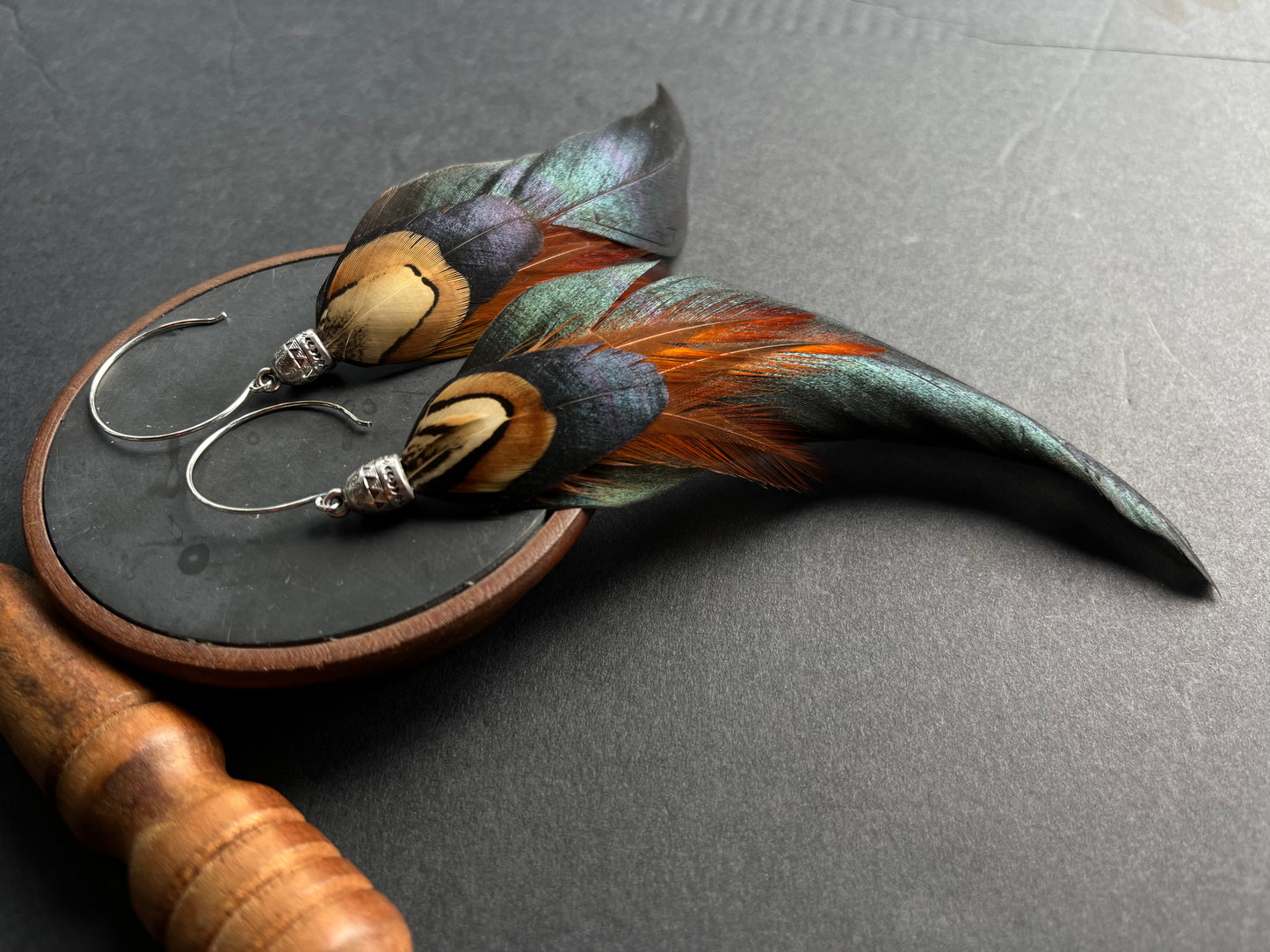 Mistah Roostah No. 1 Statement Earrings MTO