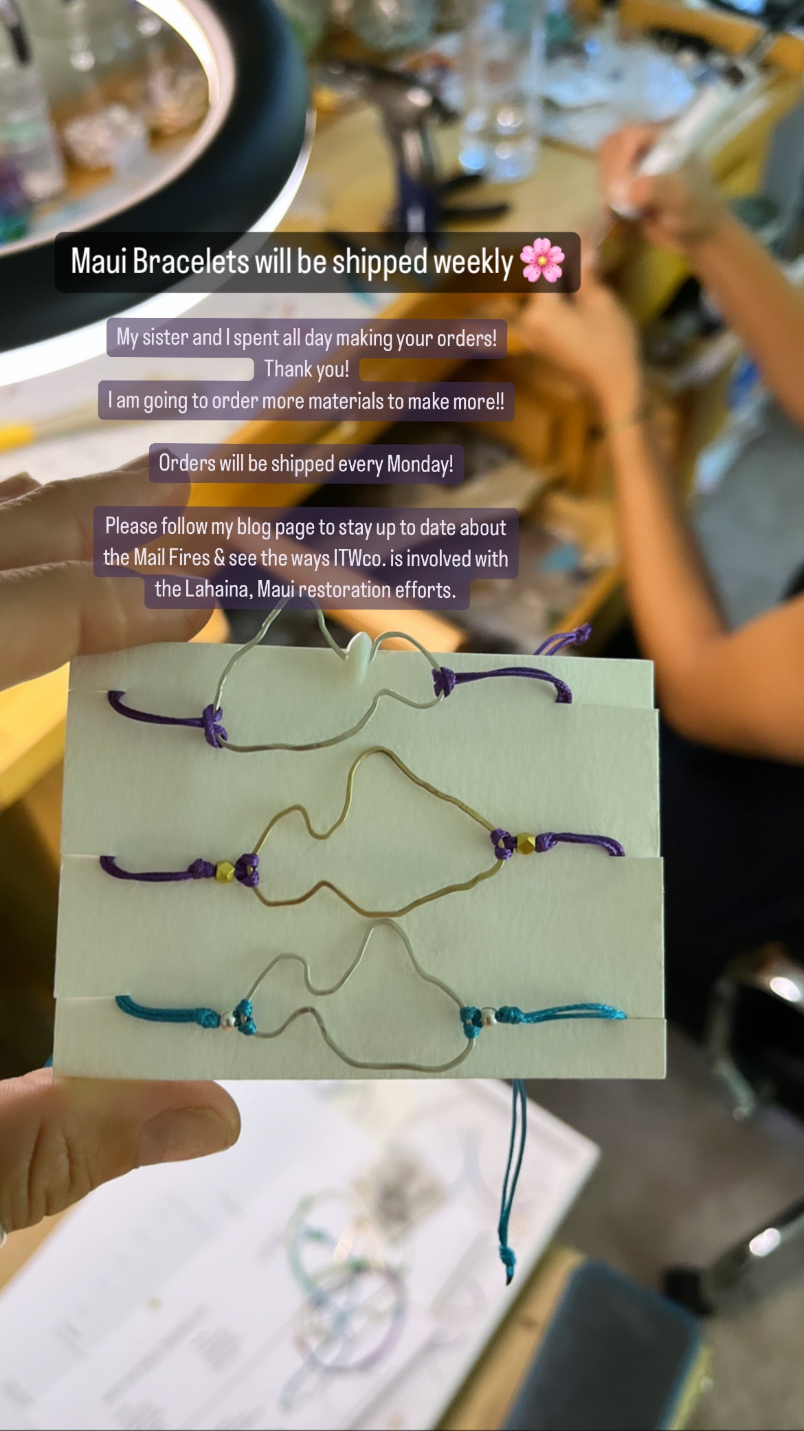 Road To Lahaina Memento Bracelets