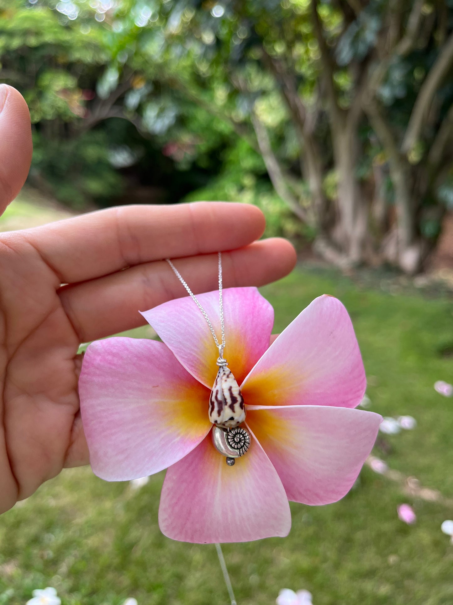 Hawaiian seashell necklace