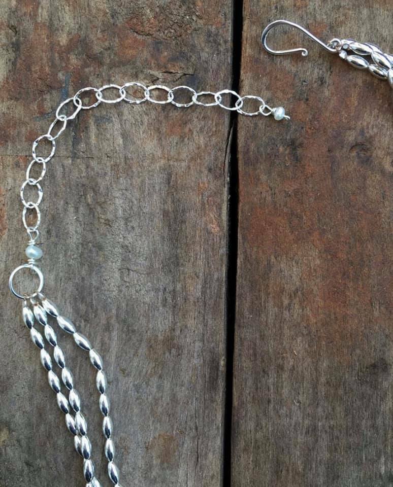 Charleston Rice Bead Necklace