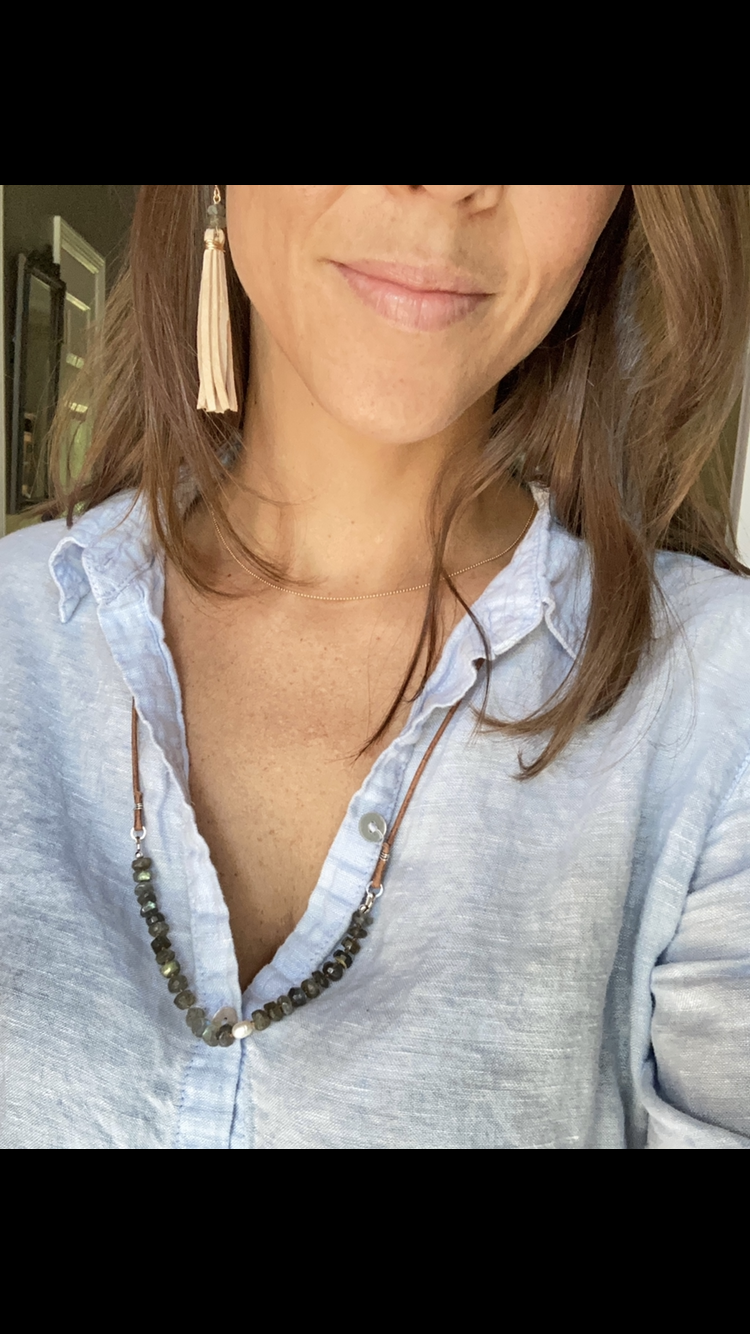 Won Smart Philly Leather Earrings