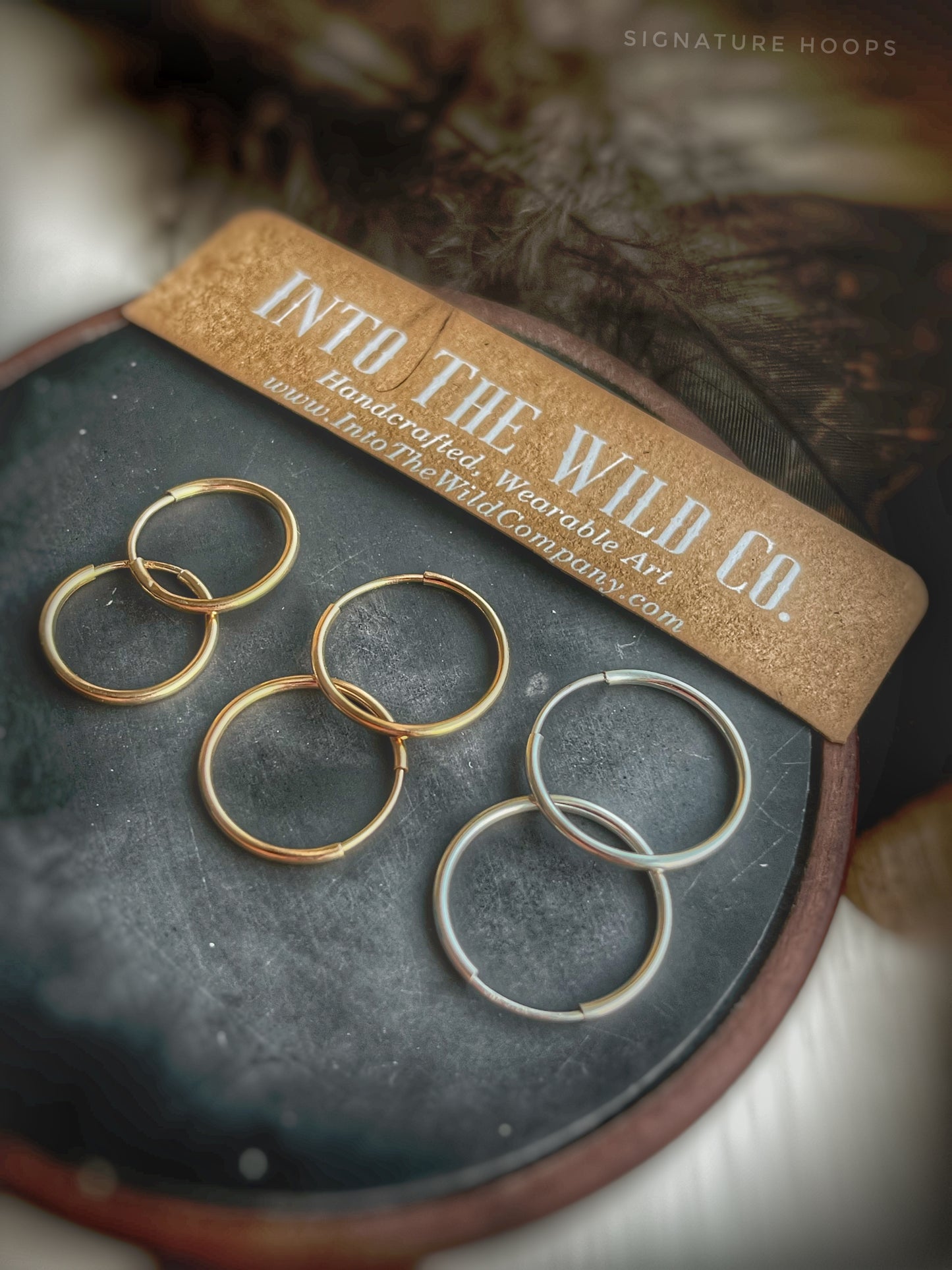 Signature Hoops | Pearl