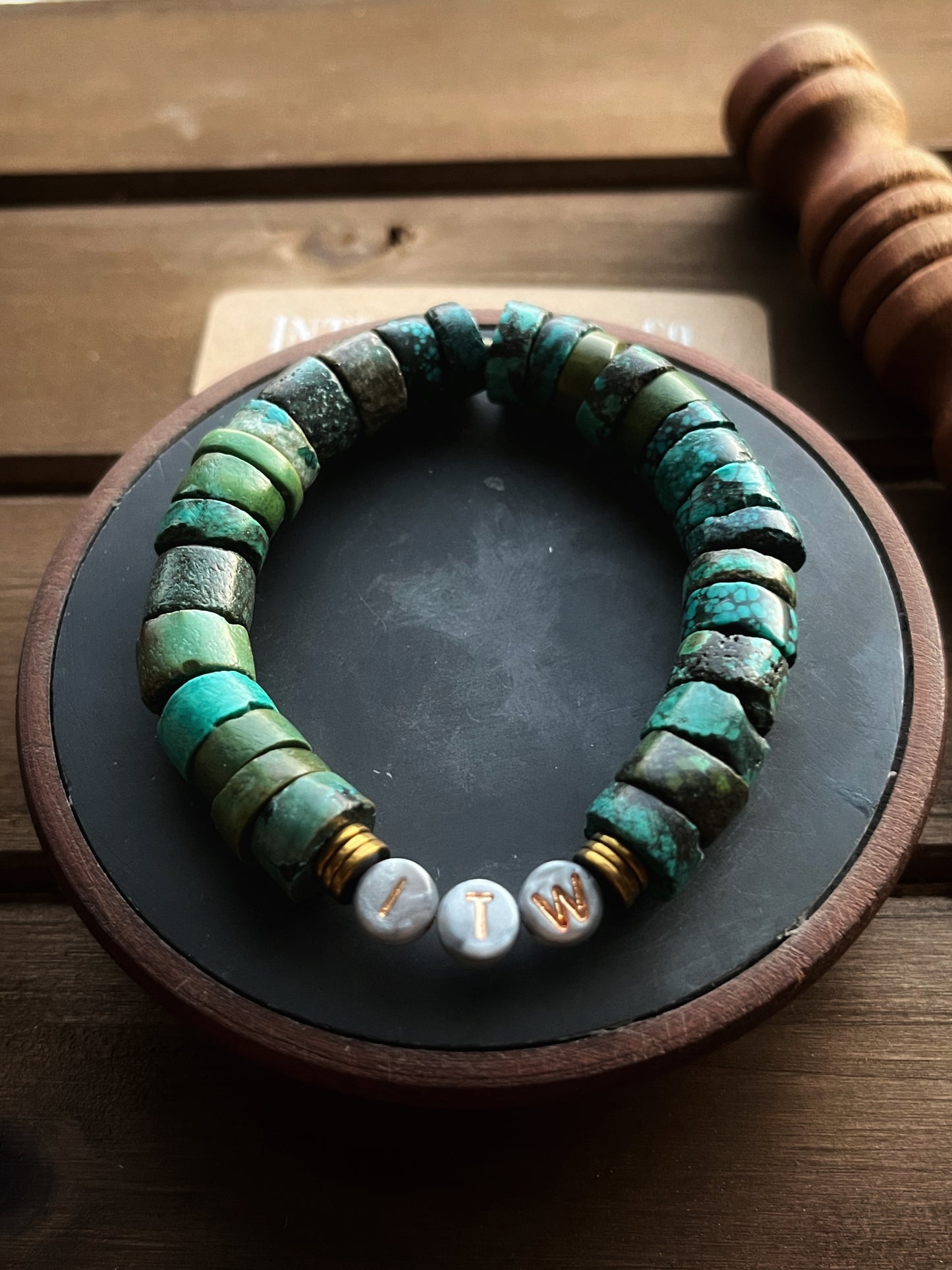 Turquoise Name Bracelet