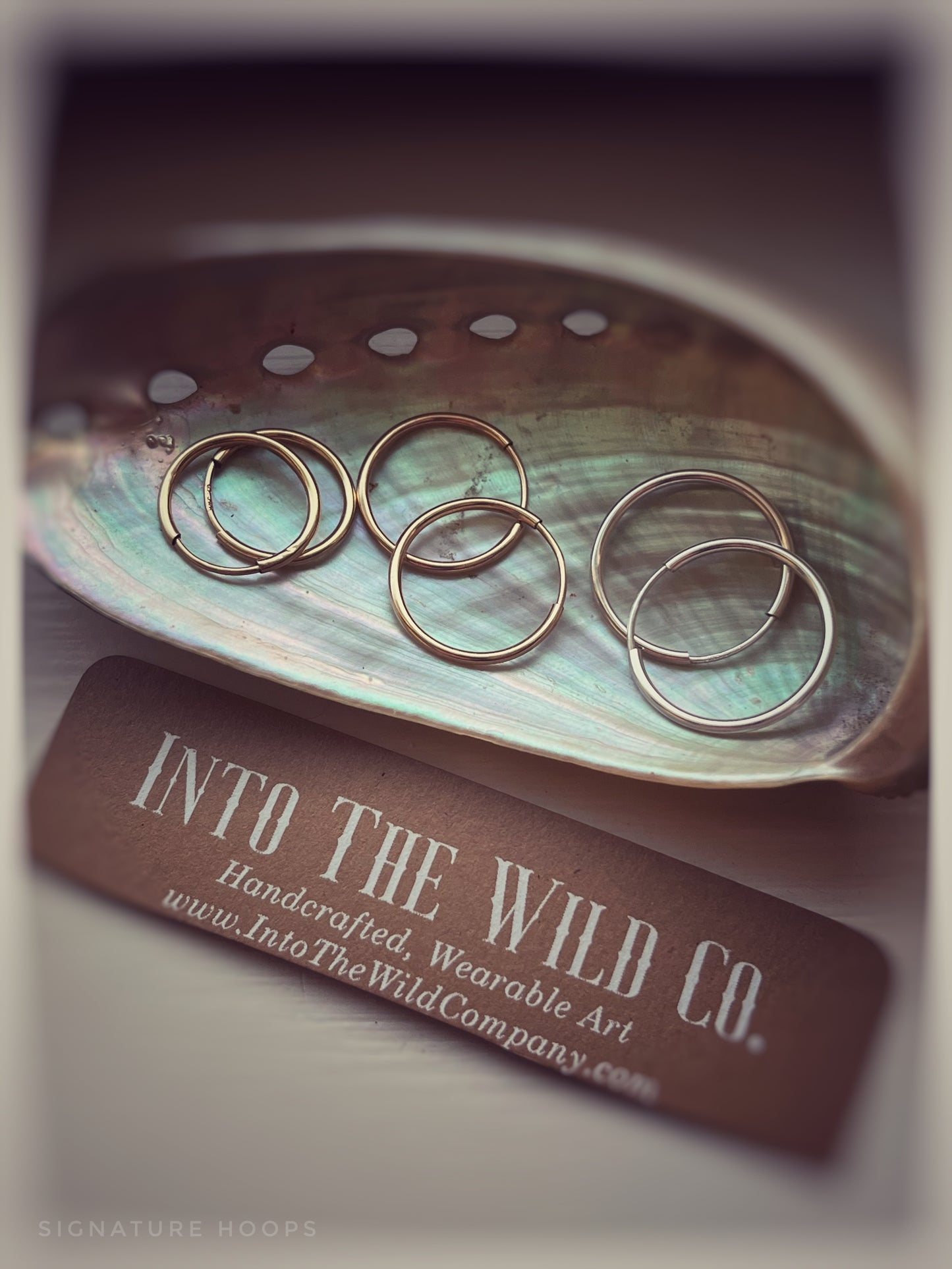 Signature Hoops | Pearl