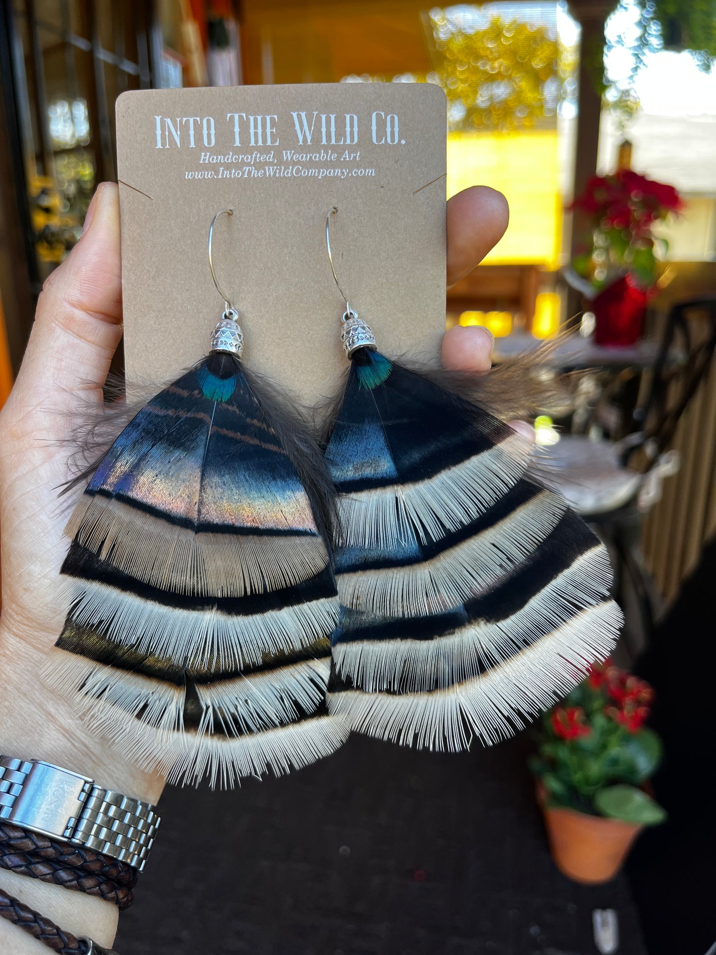 Spring Warrior Statement Earrings