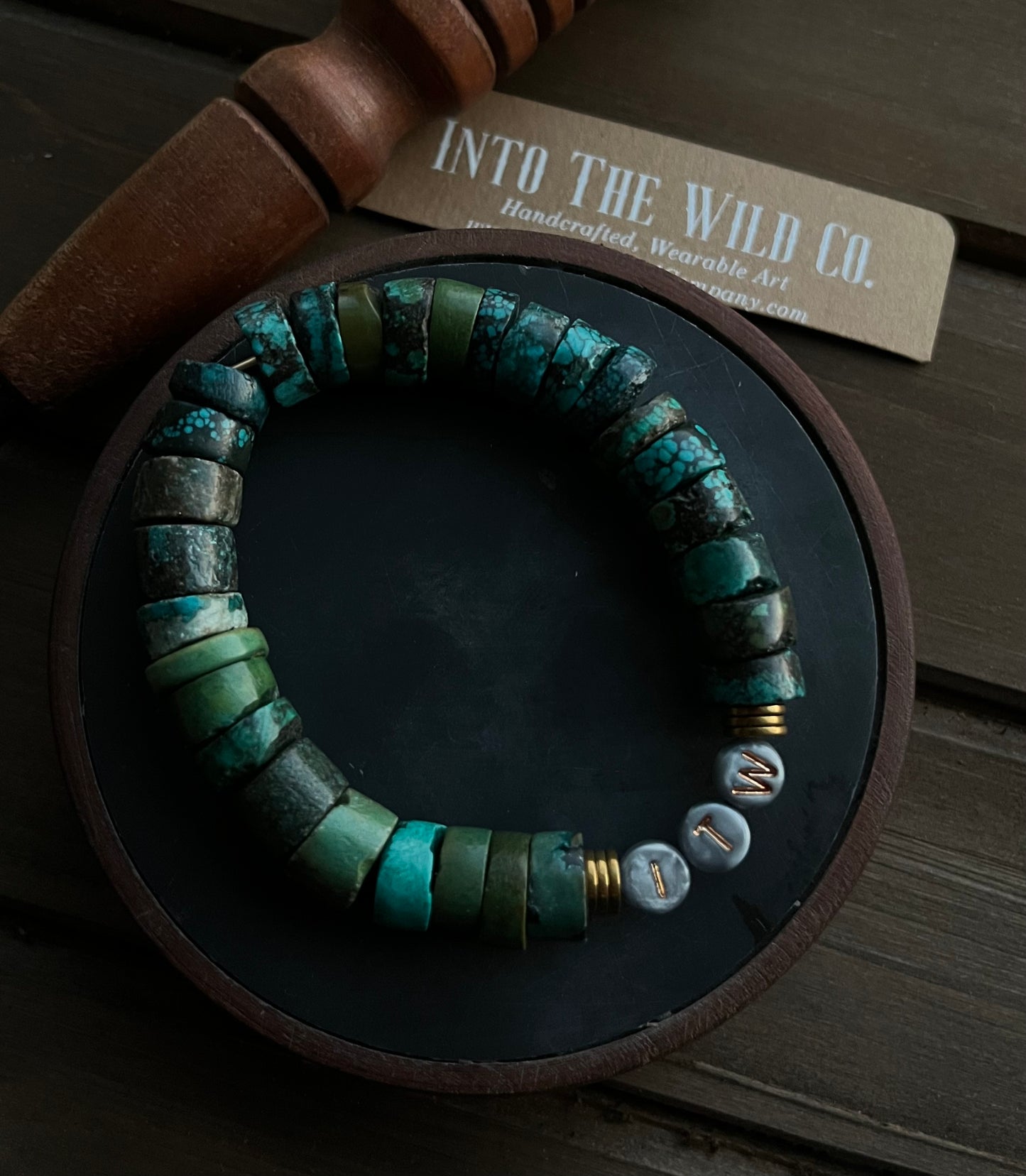 Turquoise Name Bracelet