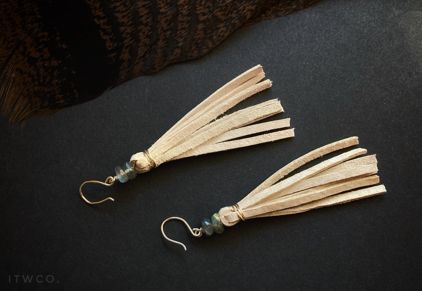Won Smart Philly Leather Earrings