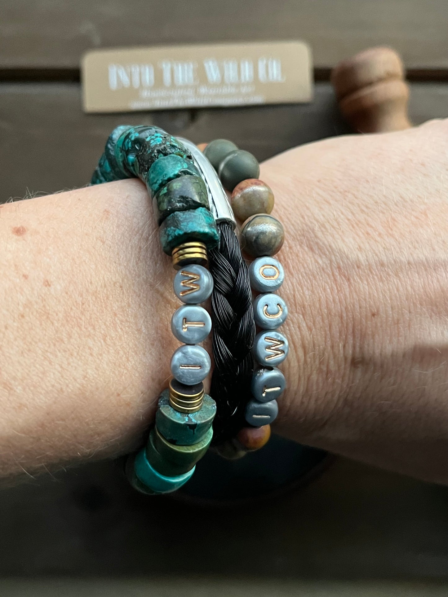 Turquoise Name Bracelet