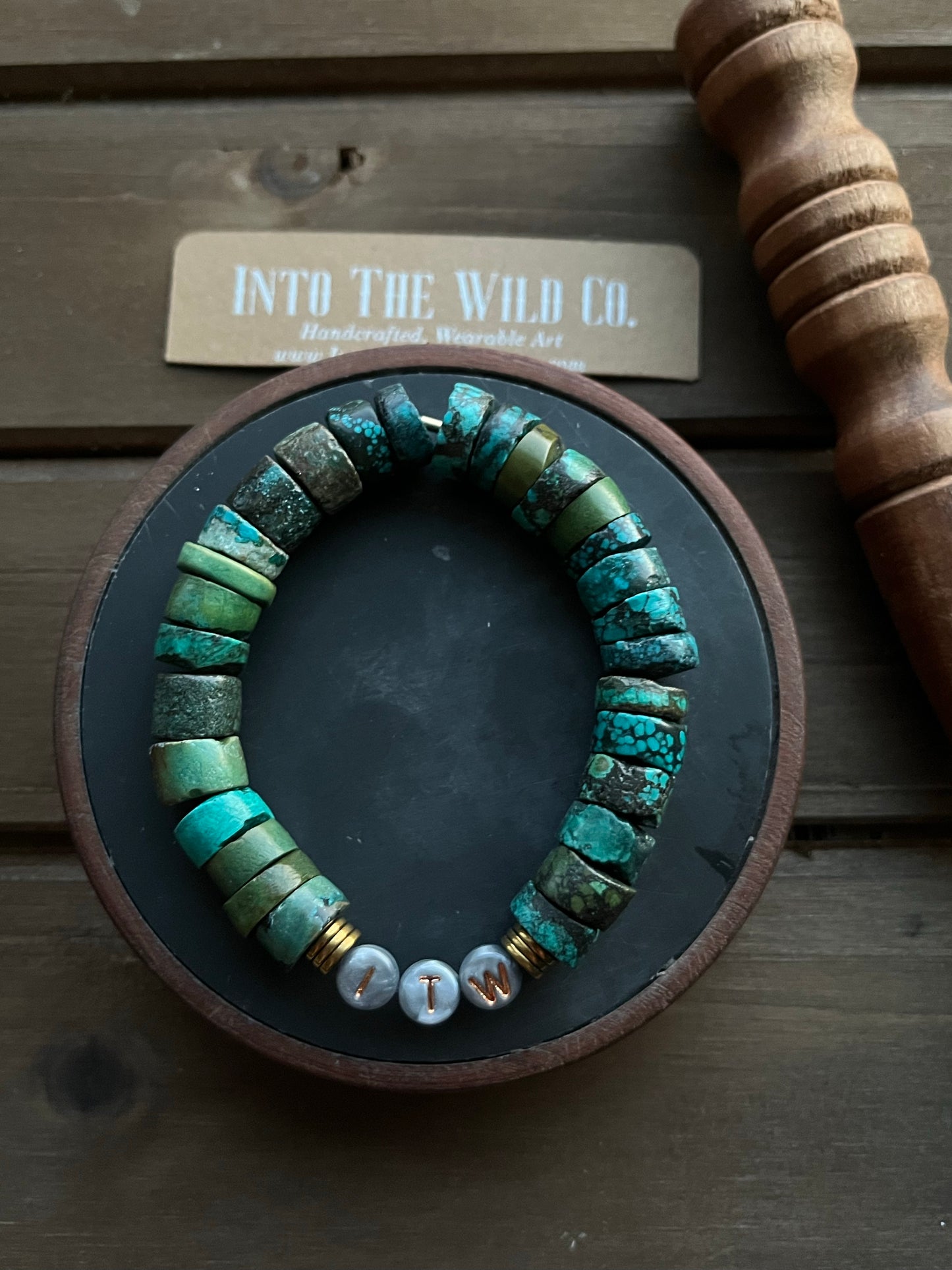 Turquoise Name Bracelet