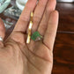Chrysoprase Mixed Metal Necklace
