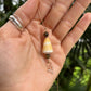 Hawaiian Cone Shell x Herkimer Necklace