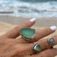 Bar Harbor, Maine Sea Glass Cuff