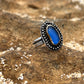 Periwinkle Hawaiian Mermaid Tear Ring 2