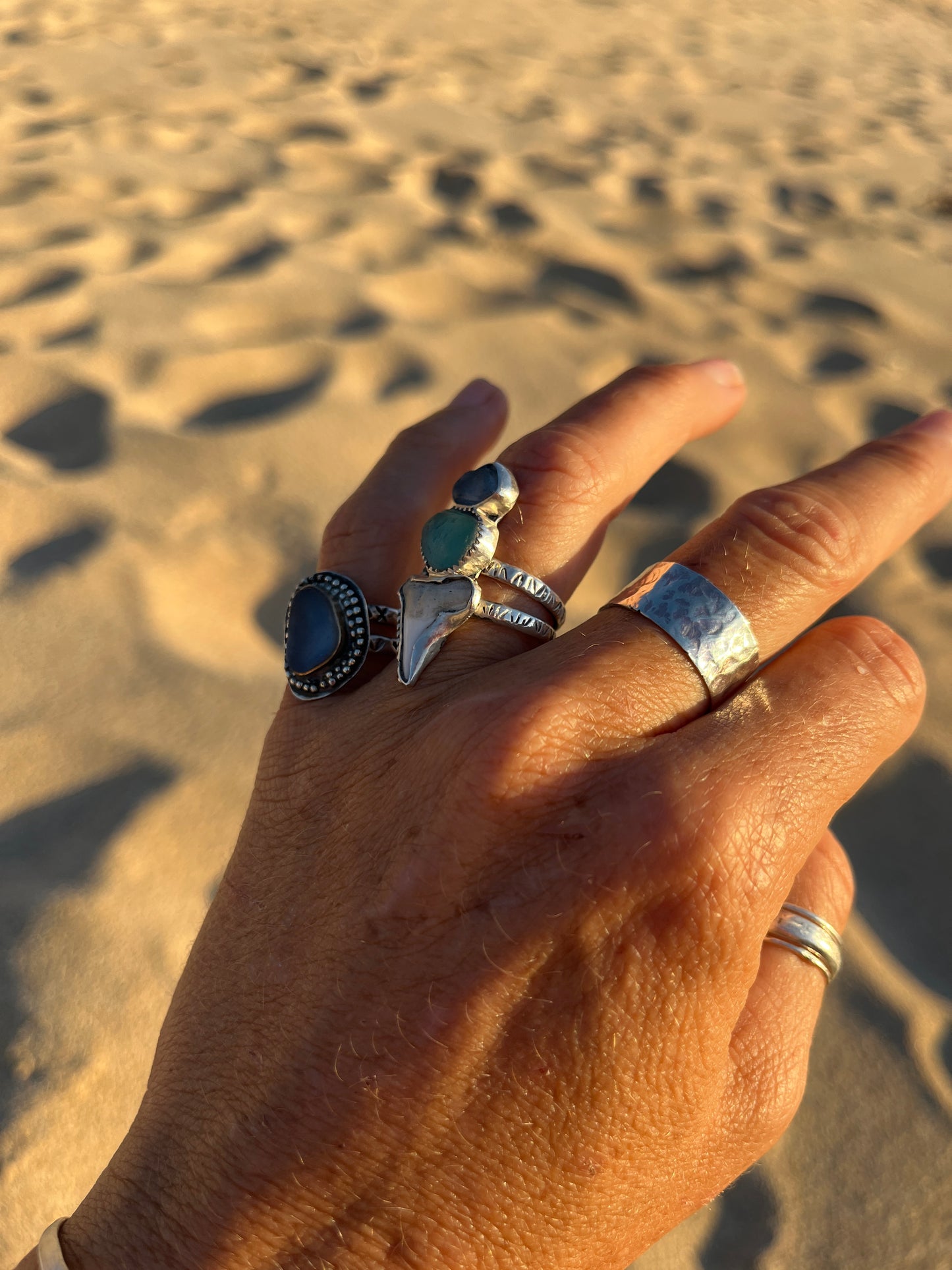 The Blues Brothers Shark Tooth Ring