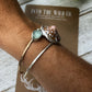 Beach Bum Mixed Metal Cuff