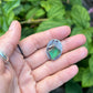 Chrysoprase Mixed Metal Necklace