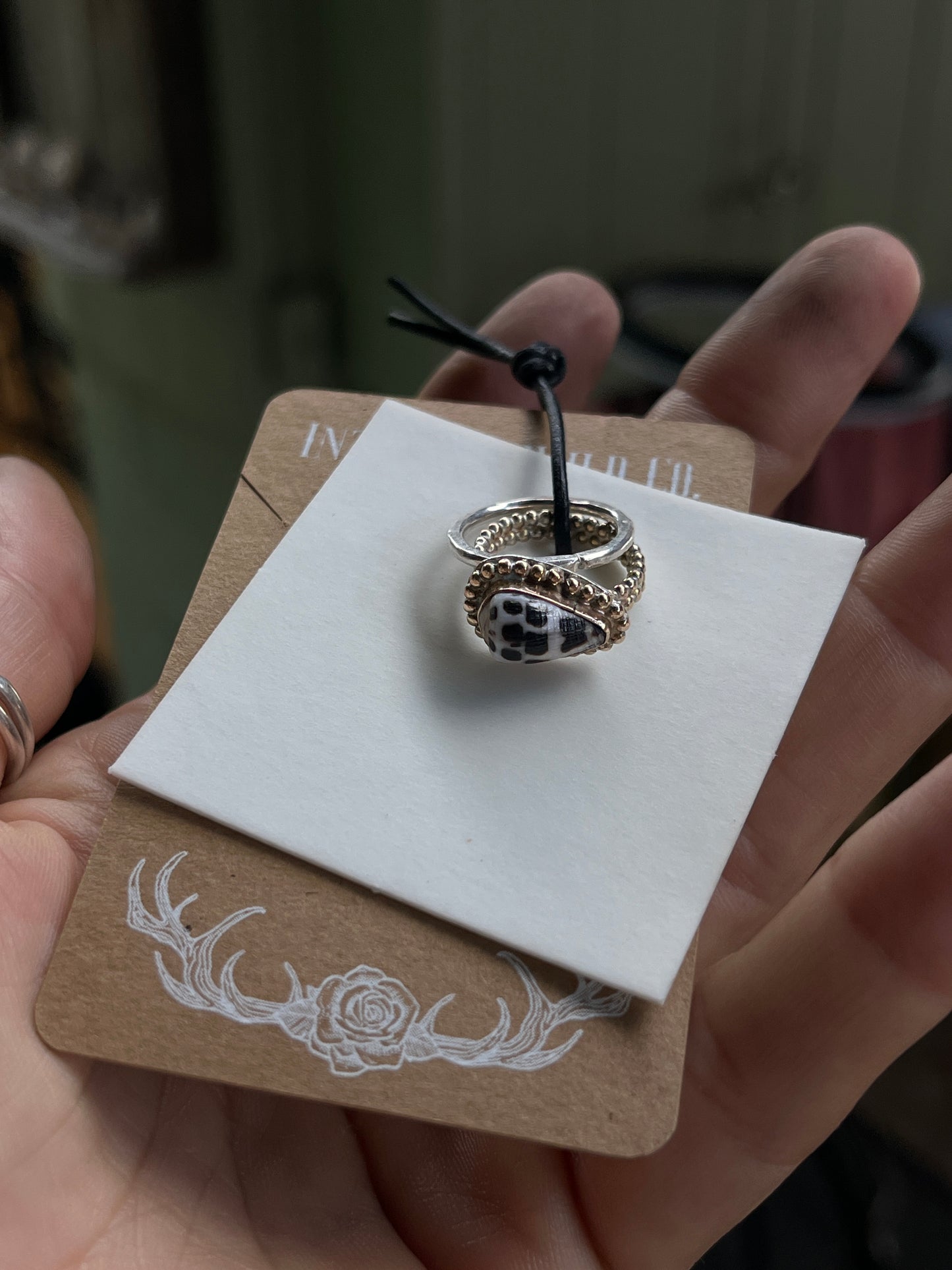 Hebrew Cone Ring MTO