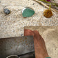 Bar Harbor, Maine Sea Glass Cuff