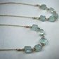 Peru Blue Chalcedony Necklace