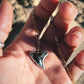 Mixed Metal Shark Tooth Necklace