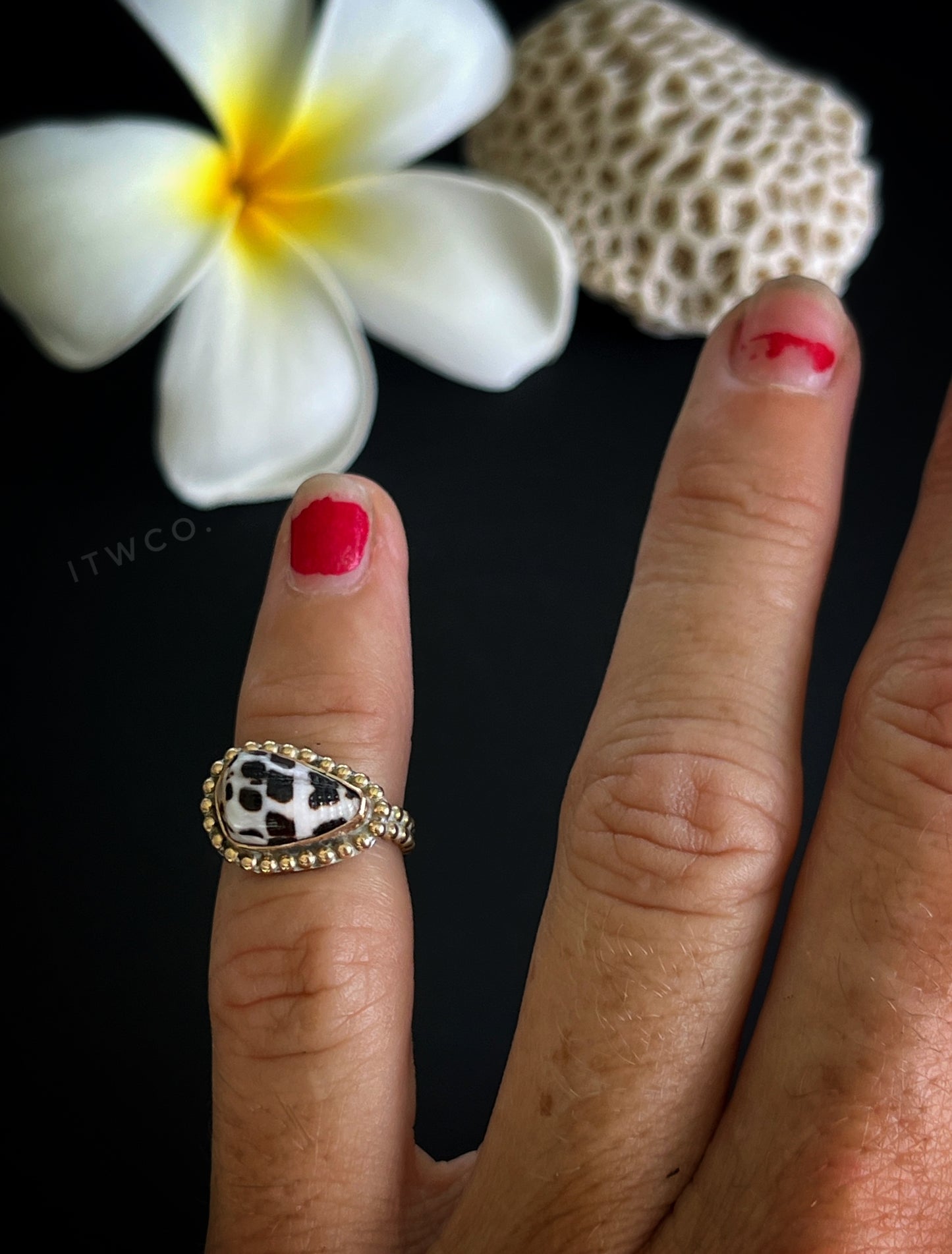 Hebrew Cone Ring MTO