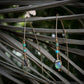 Abalone x Turquoise Wishbone Threaders *rts