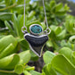 Hand Forged Shark Tooth & Turquoise Necklace