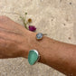 Bar Harbor, Maine Sea Glass Cuff