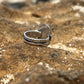 Periwinkle Hawaiian Mermaid Tear Ring 2