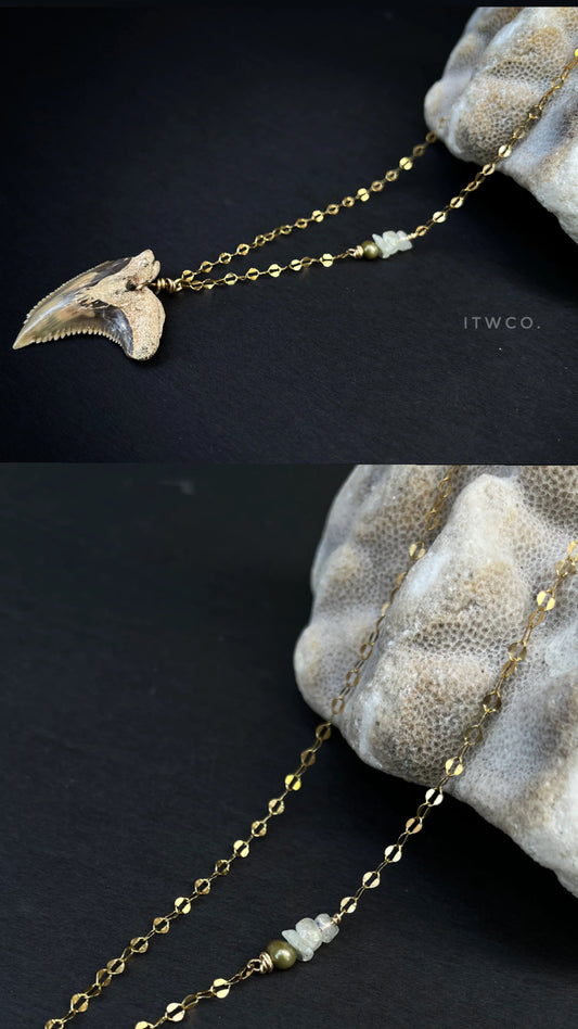 Sip & Smith OAHU | Shark Tooth Necklace Workshop