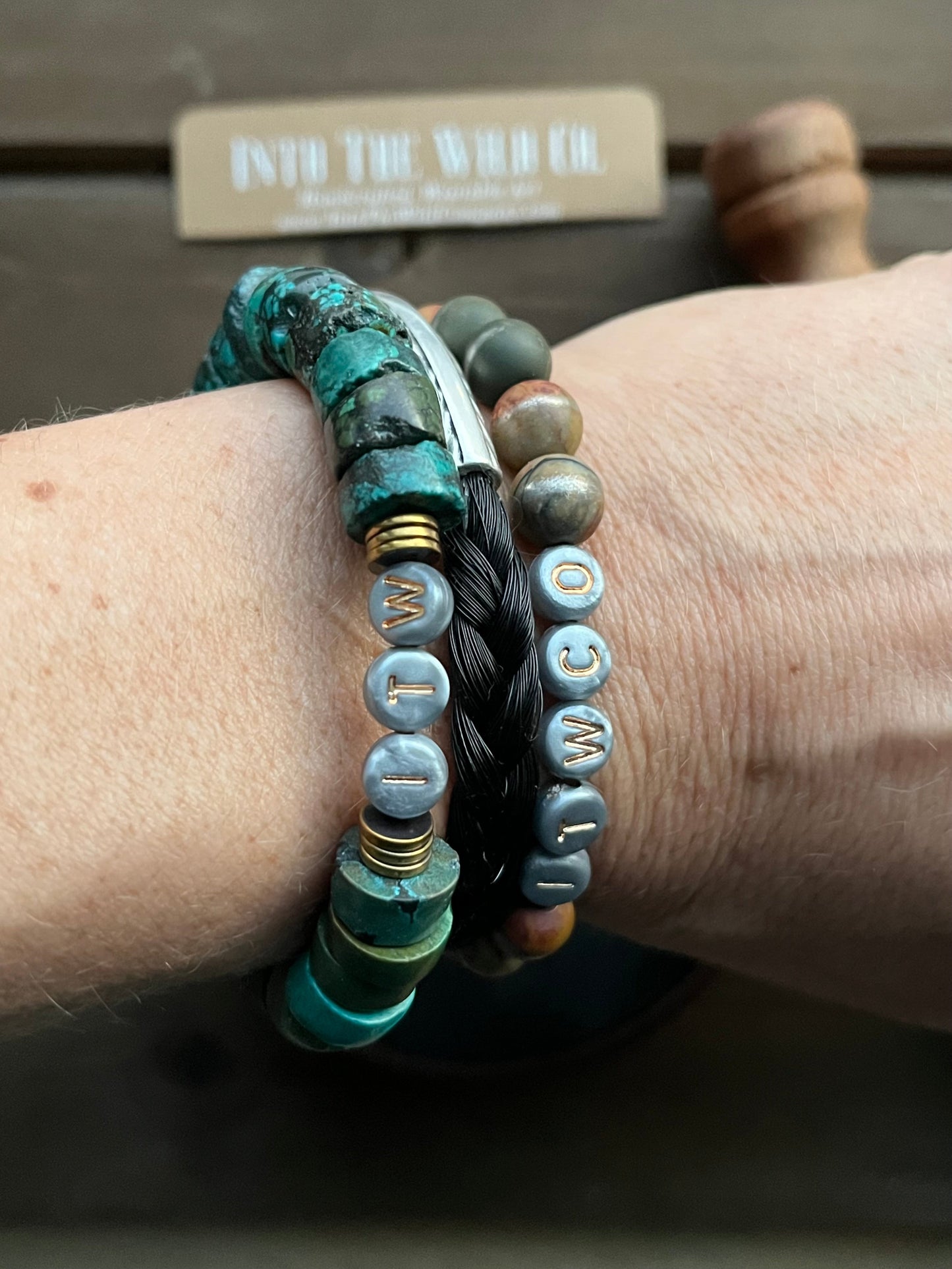 Horsehair Memento Greek Bangle