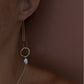 Tahitian keshi pearl threaders