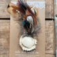 Antler + Feather Lapel / Hat Pin CUSTOM