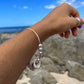 Hawaiian Puka Shell x Pearl Bangle