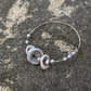 Hawaiian Puka Shell x Pearl Bangle