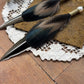 Mixed Duck Feather x Recycled Casing Earrings | Pearl *rts