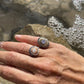 Cinnamon Puka Shell Ring RTS