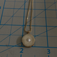 Signature Pearl Inlaid Antler Necklace | Box Chain