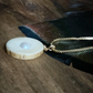 Signature Pearl Inlaid Antler Necklace | Box Chain