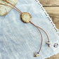 Whitetail Burr Lariat/Bolo Tie Necklace | Custom