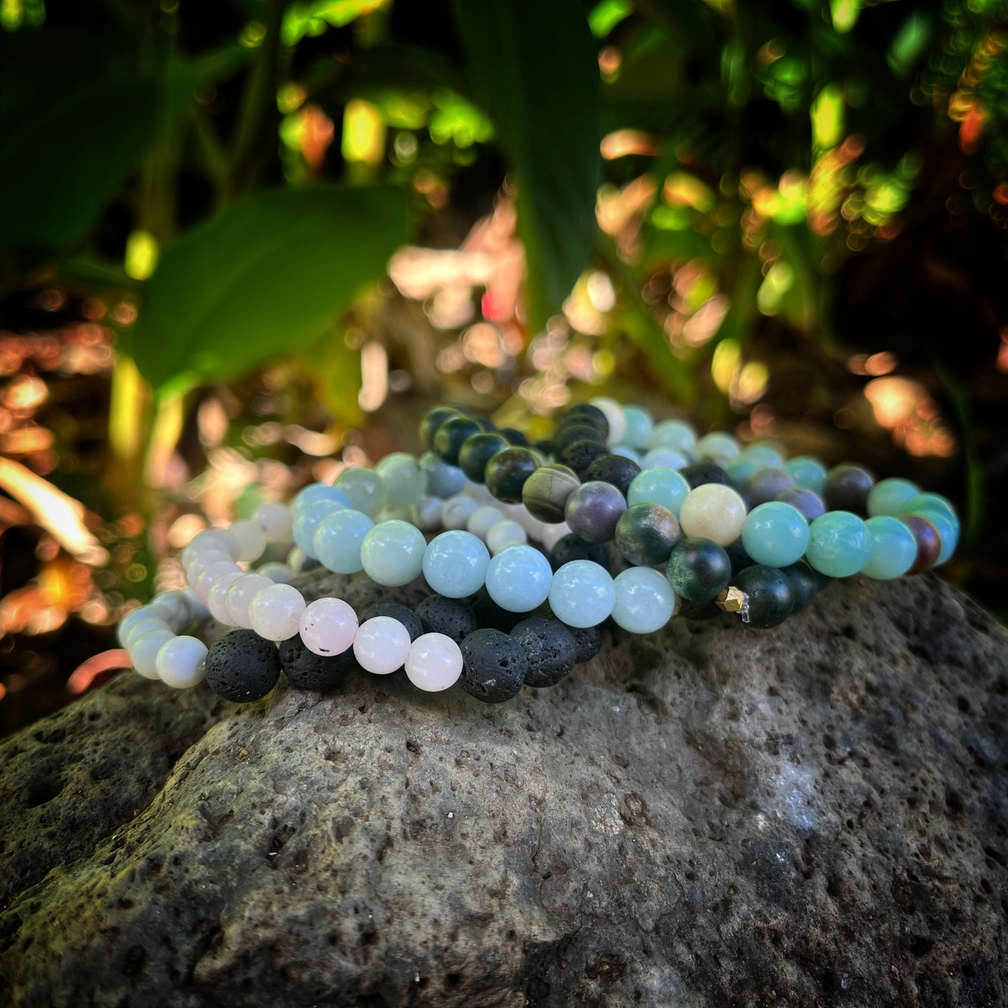 Aquamarine Oil Diffuser Bracelet