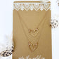 Hammered Heart Necklace