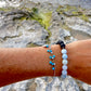 Aquamarine Oil Diffuser Bracelet