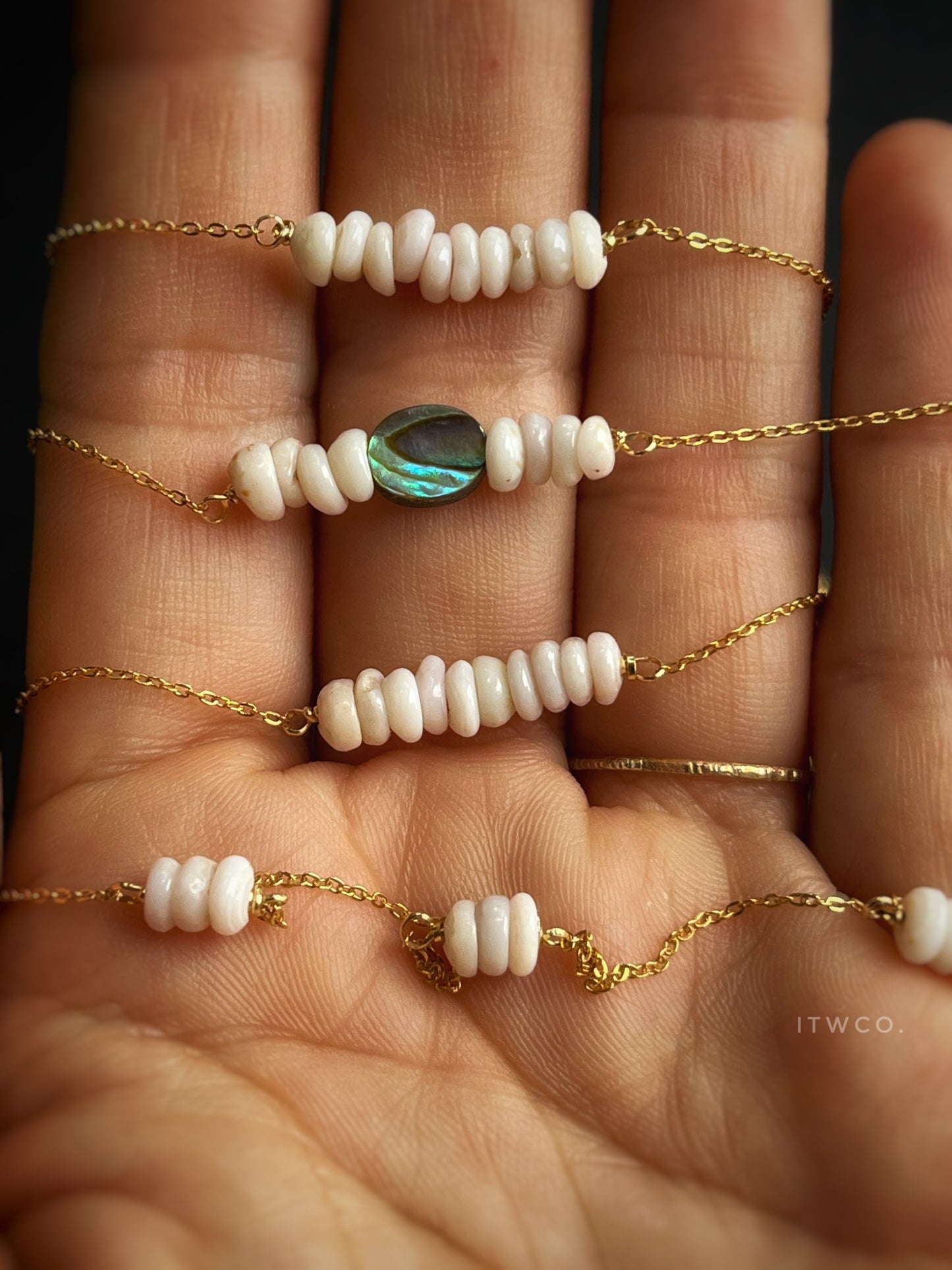 Hawaiian Puka Shell Necklace Collection